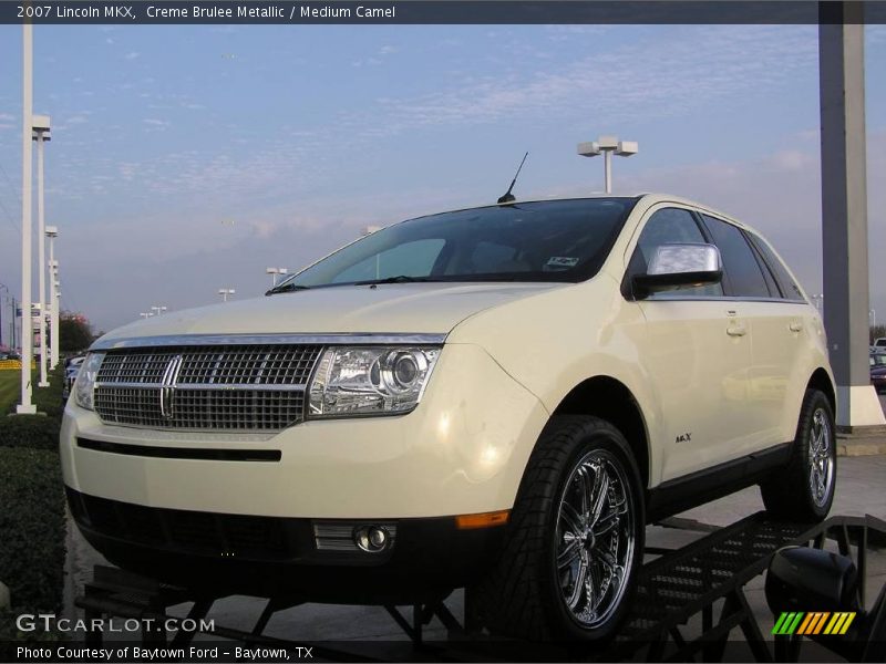 Creme Brulee Metallic / Medium Camel 2007 Lincoln MKX