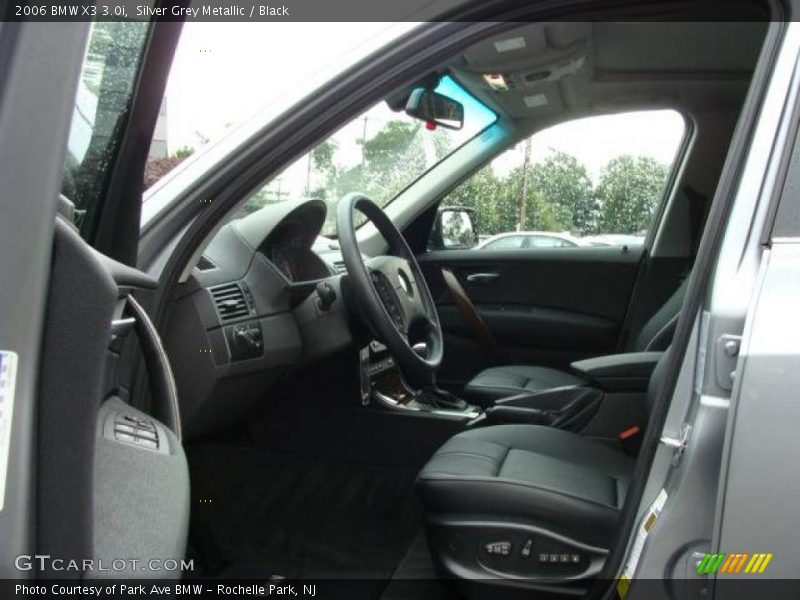 Silver Grey Metallic / Black 2006 BMW X3 3.0i