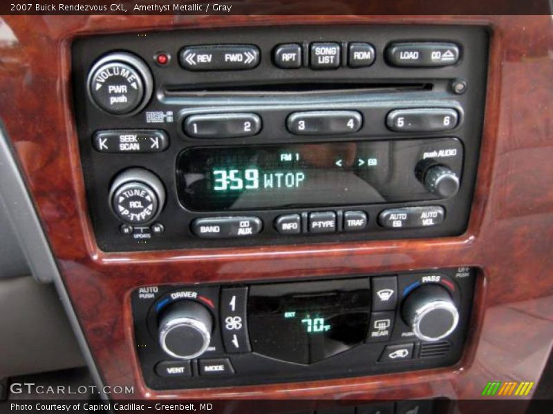 Amethyst Metallic / Gray 2007 Buick Rendezvous CXL