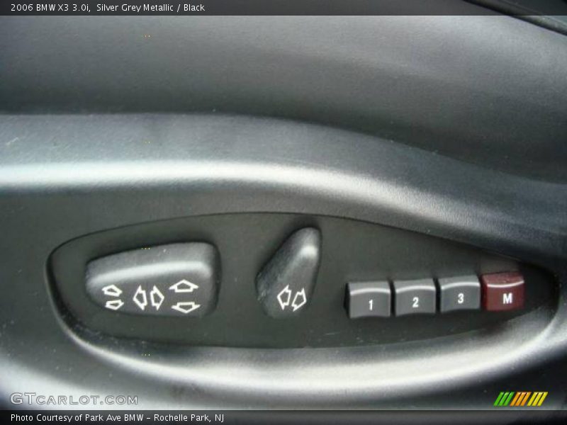 Silver Grey Metallic / Black 2006 BMW X3 3.0i