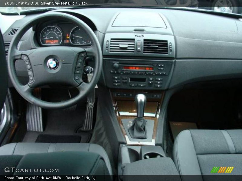 Silver Grey Metallic / Black 2006 BMW X3 3.0i