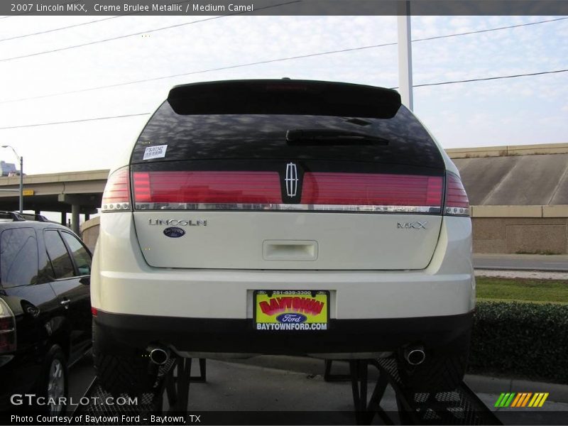 Creme Brulee Metallic / Medium Camel 2007 Lincoln MKX