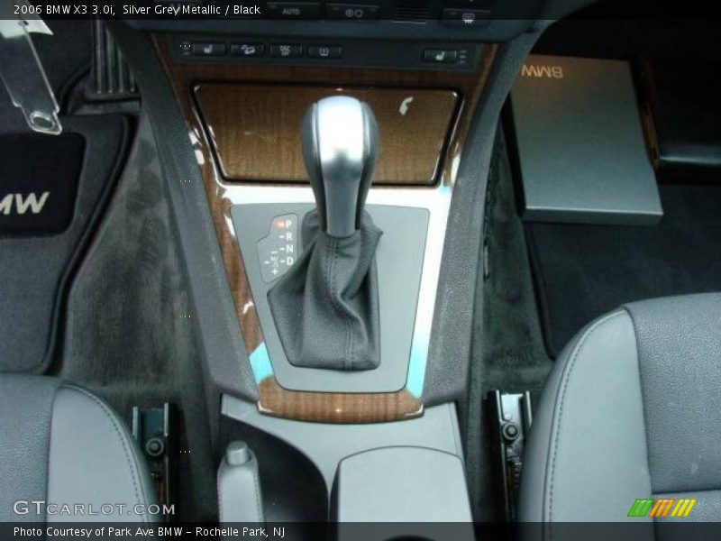 Silver Grey Metallic / Black 2006 BMW X3 3.0i