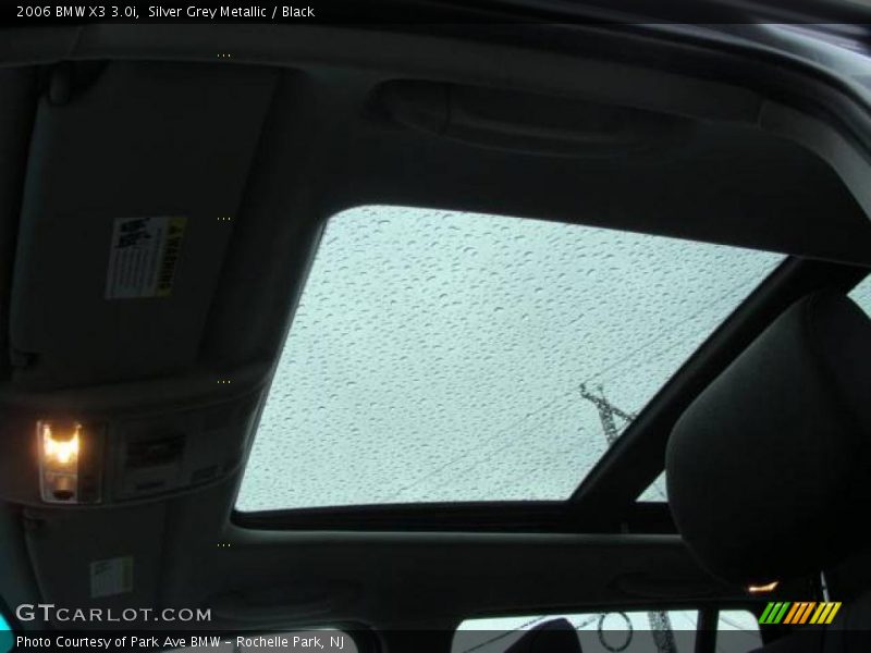 Silver Grey Metallic / Black 2006 BMW X3 3.0i