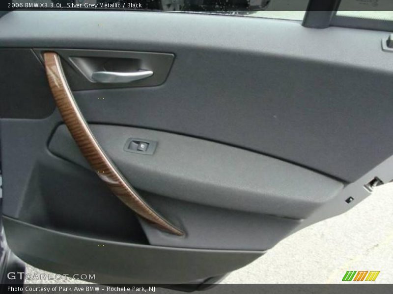 Silver Grey Metallic / Black 2006 BMW X3 3.0i