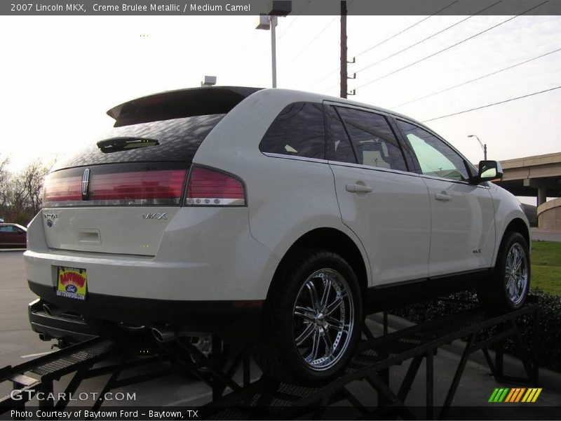 Creme Brulee Metallic / Medium Camel 2007 Lincoln MKX
