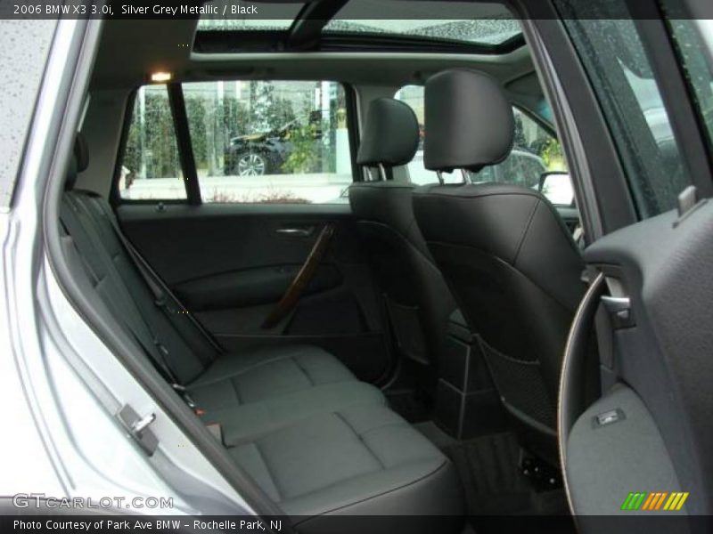Silver Grey Metallic / Black 2006 BMW X3 3.0i