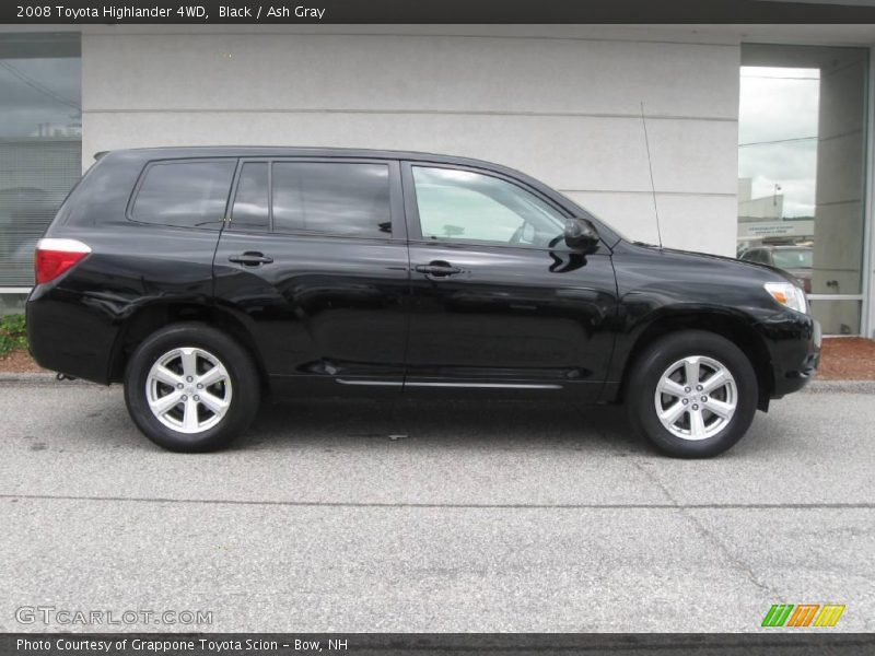 Black / Ash Gray 2008 Toyota Highlander 4WD