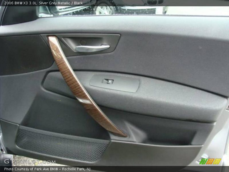 Silver Grey Metallic / Black 2006 BMW X3 3.0i