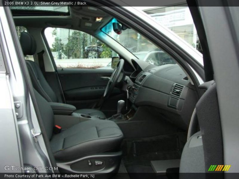 Silver Grey Metallic / Black 2006 BMW X3 3.0i