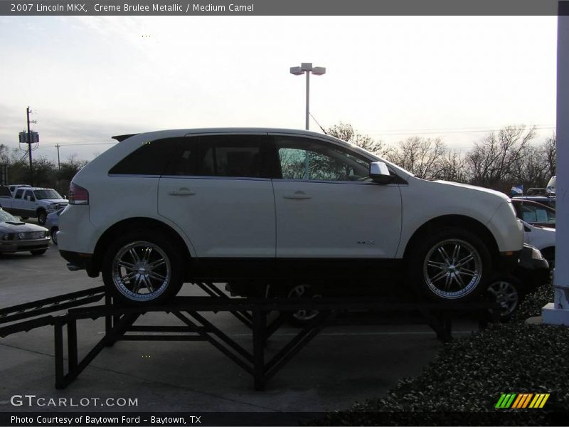 Creme Brulee Metallic / Medium Camel 2007 Lincoln MKX