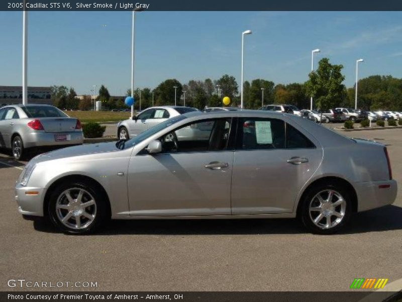 Silver Smoke / Light Gray 2005 Cadillac STS V6