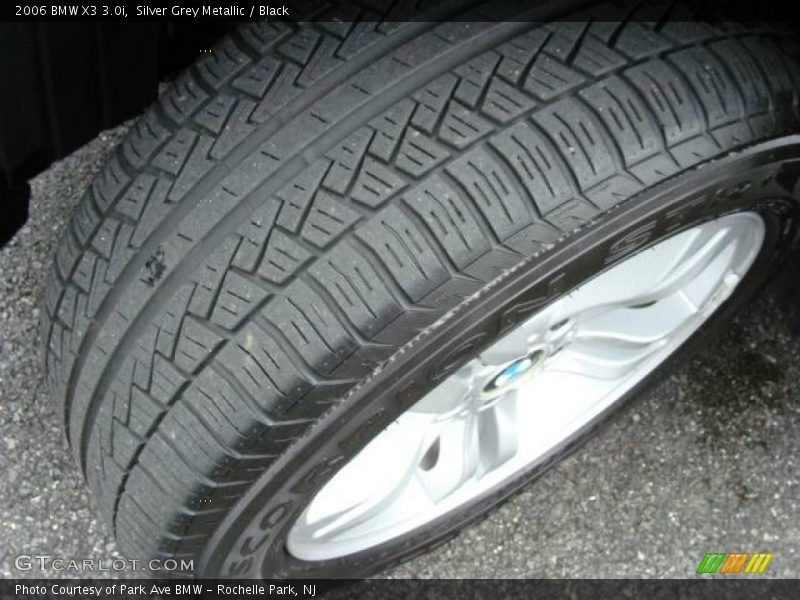 Silver Grey Metallic / Black 2006 BMW X3 3.0i