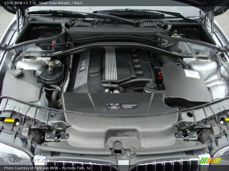 Silver Grey Metallic / Black 2006 BMW X3 3.0i