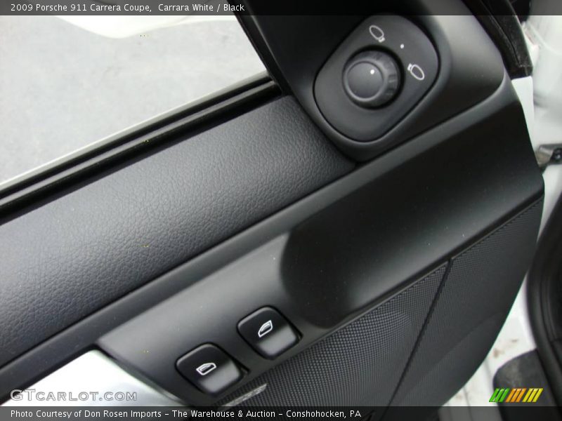 Carrara White / Black 2009 Porsche 911 Carrera Coupe