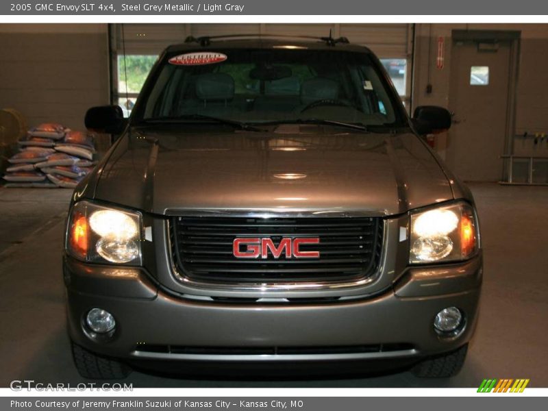 Steel Grey Metallic / Light Gray 2005 GMC Envoy SLT 4x4