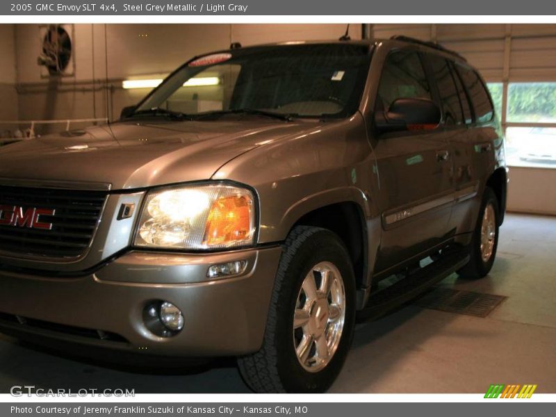 Steel Grey Metallic / Light Gray 2005 GMC Envoy SLT 4x4