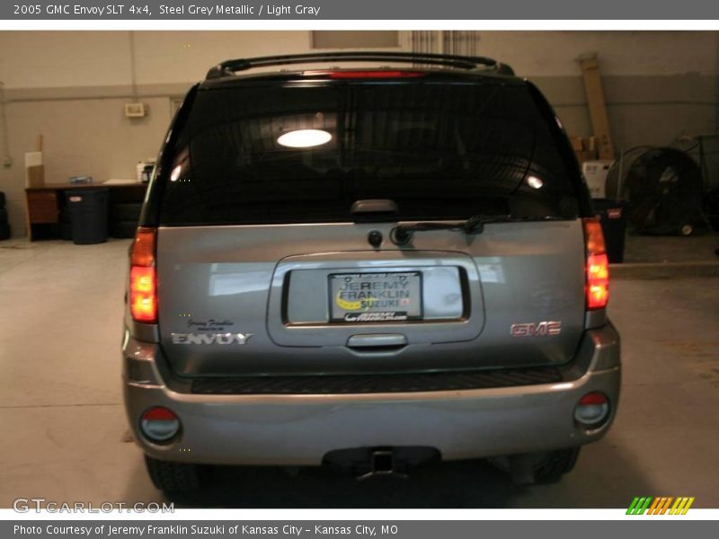 Steel Grey Metallic / Light Gray 2005 GMC Envoy SLT 4x4