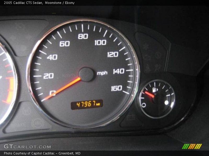 Moonstone / Ebony 2005 Cadillac CTS Sedan