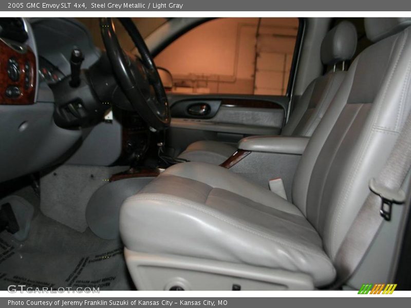Steel Grey Metallic / Light Gray 2005 GMC Envoy SLT 4x4