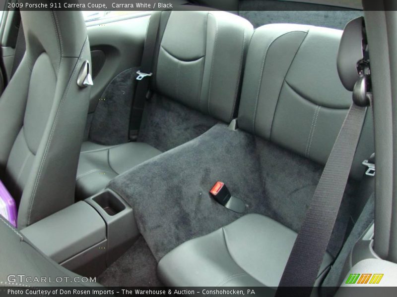 Carrara White / Black 2009 Porsche 911 Carrera Coupe
