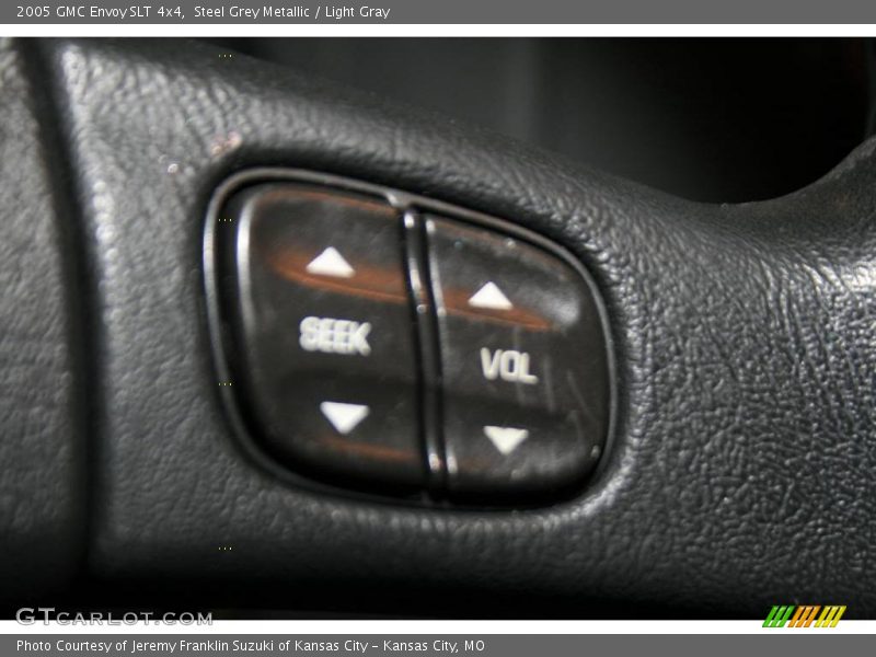 Steel Grey Metallic / Light Gray 2005 GMC Envoy SLT 4x4