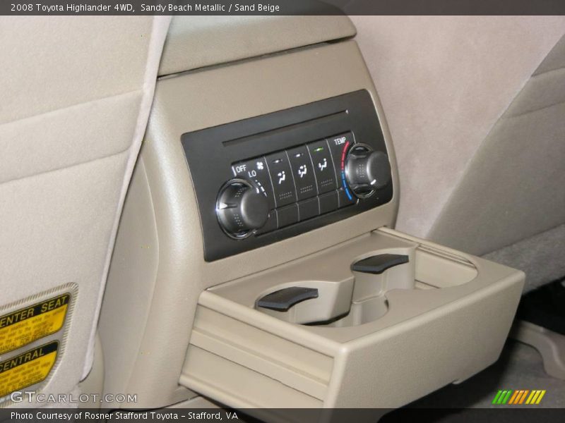 Sandy Beach Metallic / Sand Beige 2008 Toyota Highlander 4WD