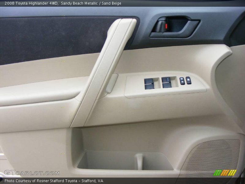 Sandy Beach Metallic / Sand Beige 2008 Toyota Highlander 4WD