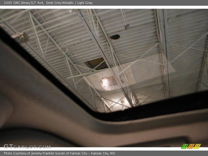 Steel Grey Metallic / Light Gray 2005 GMC Envoy SLT 4x4