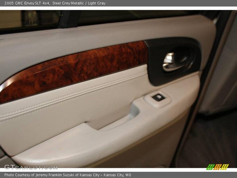 Steel Grey Metallic / Light Gray 2005 GMC Envoy SLT 4x4