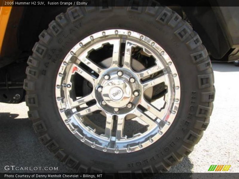 Fusion Orange / Ebony 2006 Hummer H2 SUV