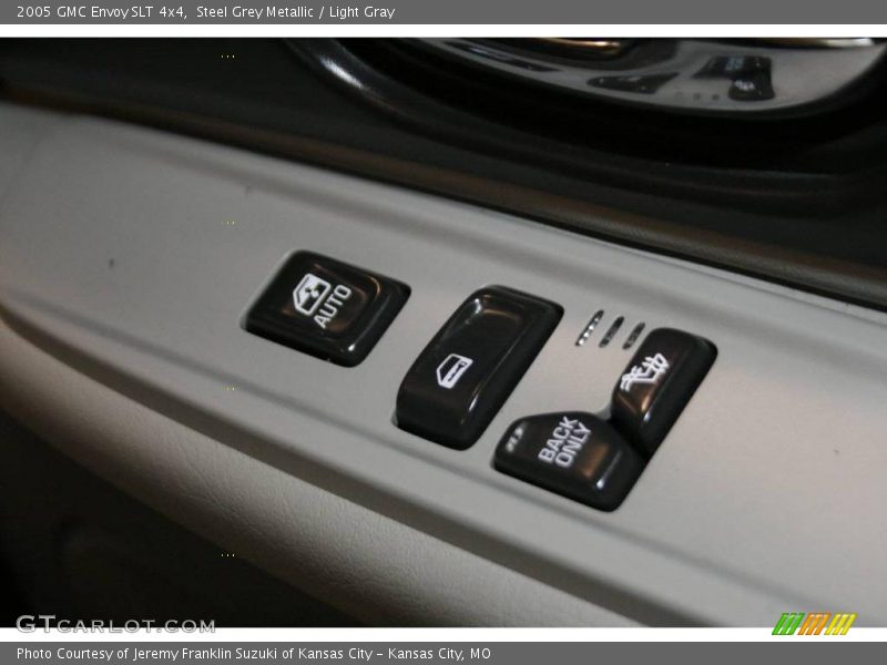 Steel Grey Metallic / Light Gray 2005 GMC Envoy SLT 4x4