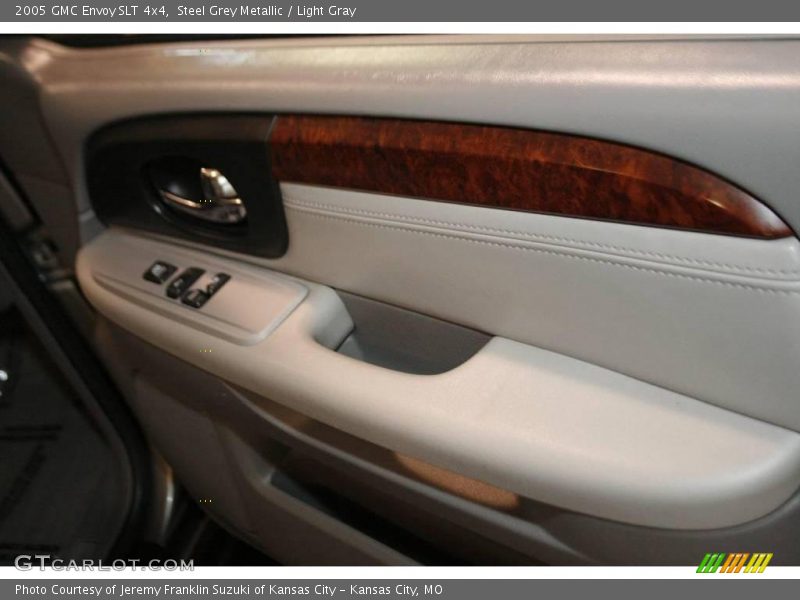 Steel Grey Metallic / Light Gray 2005 GMC Envoy SLT 4x4