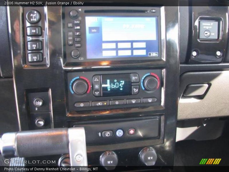 Fusion Orange / Ebony 2006 Hummer H2 SUV