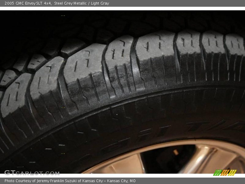 Steel Grey Metallic / Light Gray 2005 GMC Envoy SLT 4x4