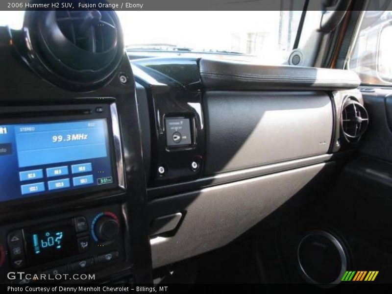 Fusion Orange / Ebony 2006 Hummer H2 SUV