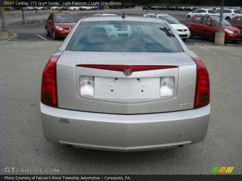 Light Platinum / Light Gray/Ebony 2007 Cadillac CTS Sport Sedan