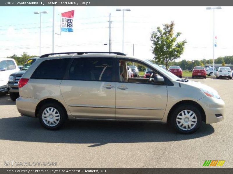 Desert Sand Mica / Taupe 2009 Toyota Sienna LE