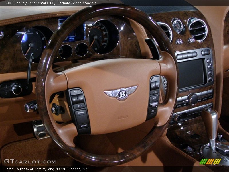Barnato Green / Saddle 2007 Bentley Continental GTC