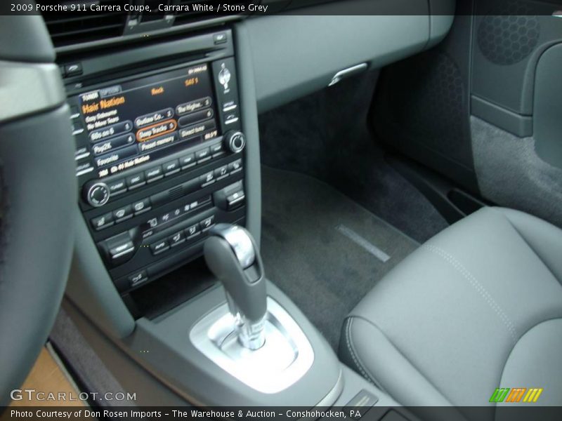 Carrara White / Stone Grey 2009 Porsche 911 Carrera Coupe