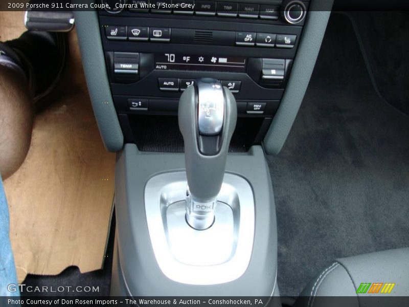 Carrara White / Stone Grey 2009 Porsche 911 Carrera Coupe