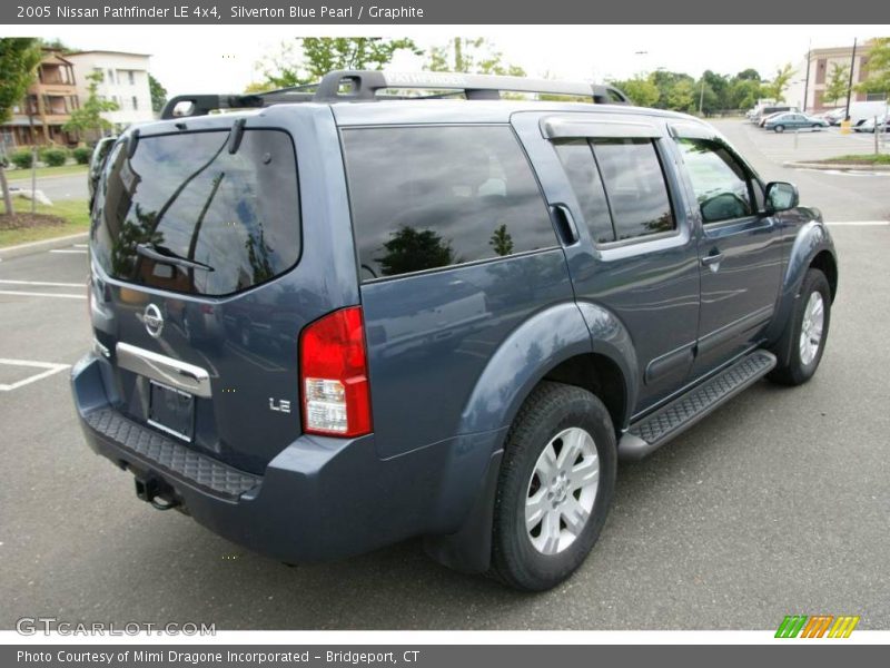 Silverton Blue Pearl / Graphite 2005 Nissan Pathfinder LE 4x4