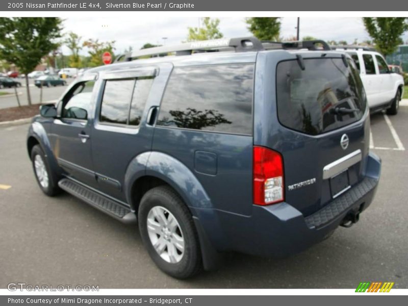 Silverton Blue Pearl / Graphite 2005 Nissan Pathfinder LE 4x4
