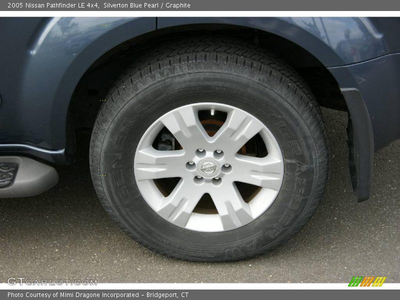 Silverton Blue Pearl / Graphite 2005 Nissan Pathfinder LE 4x4