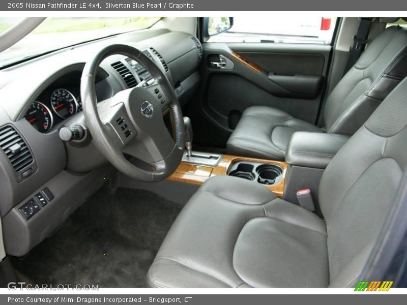 Silverton Blue Pearl / Graphite 2005 Nissan Pathfinder LE 4x4