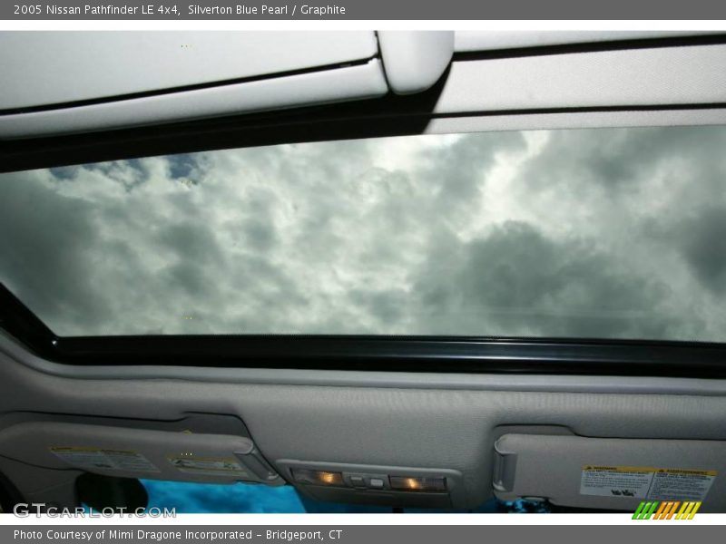 Silverton Blue Pearl / Graphite 2005 Nissan Pathfinder LE 4x4