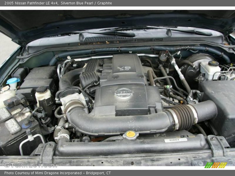 Silverton Blue Pearl / Graphite 2005 Nissan Pathfinder LE 4x4