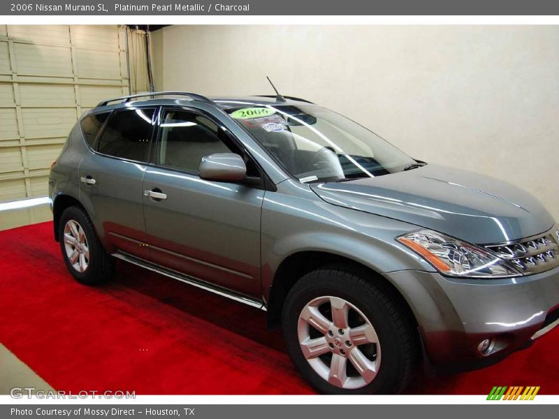 Platinum Pearl Metallic / Charcoal 2006 Nissan Murano SL