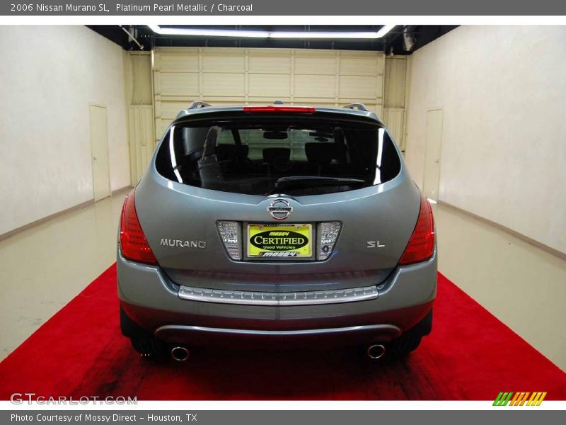 Platinum Pearl Metallic / Charcoal 2006 Nissan Murano SL
