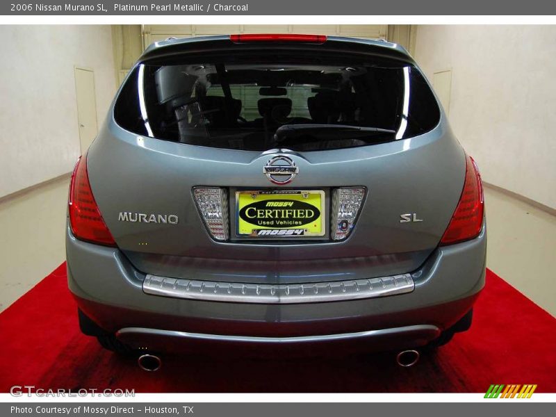 Platinum Pearl Metallic / Charcoal 2006 Nissan Murano SL